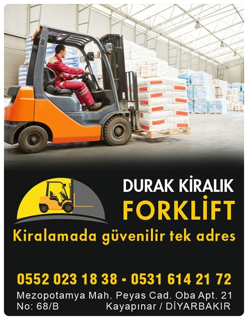 Diyarbakır Forklift - Manitou - Telehandler Forklift Kiralama